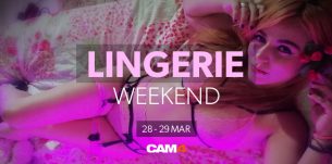 Ce weekend sur CAM4, ne manquez pas les défilés de lingerie!