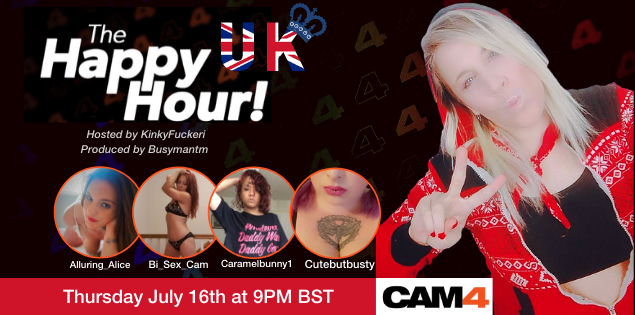 CAM4 UK : Happy Hours