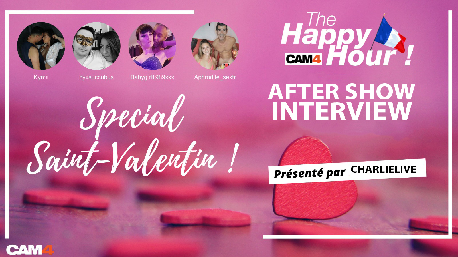 Interview After Happy Hour special Saint Valentin 2022
