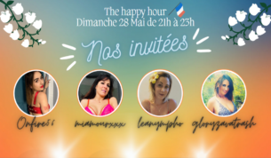 Happy Hour France de 21h à 23h le 28 mai 2023
