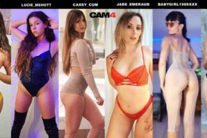 Le calendrier live sex cam avec les CAM4 STARS - Décembre 2023